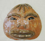 mask on face