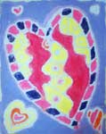 heart batik