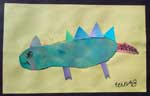 picture of dinosaur collage