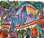 rainforest painting 2