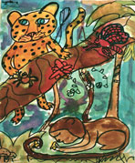 rainforest painting 1